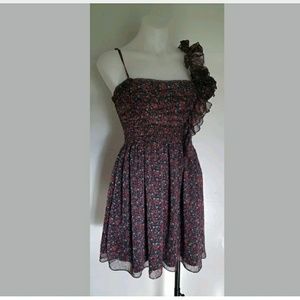 Chelsea & Violet Floral Ruffle Dress Size Small